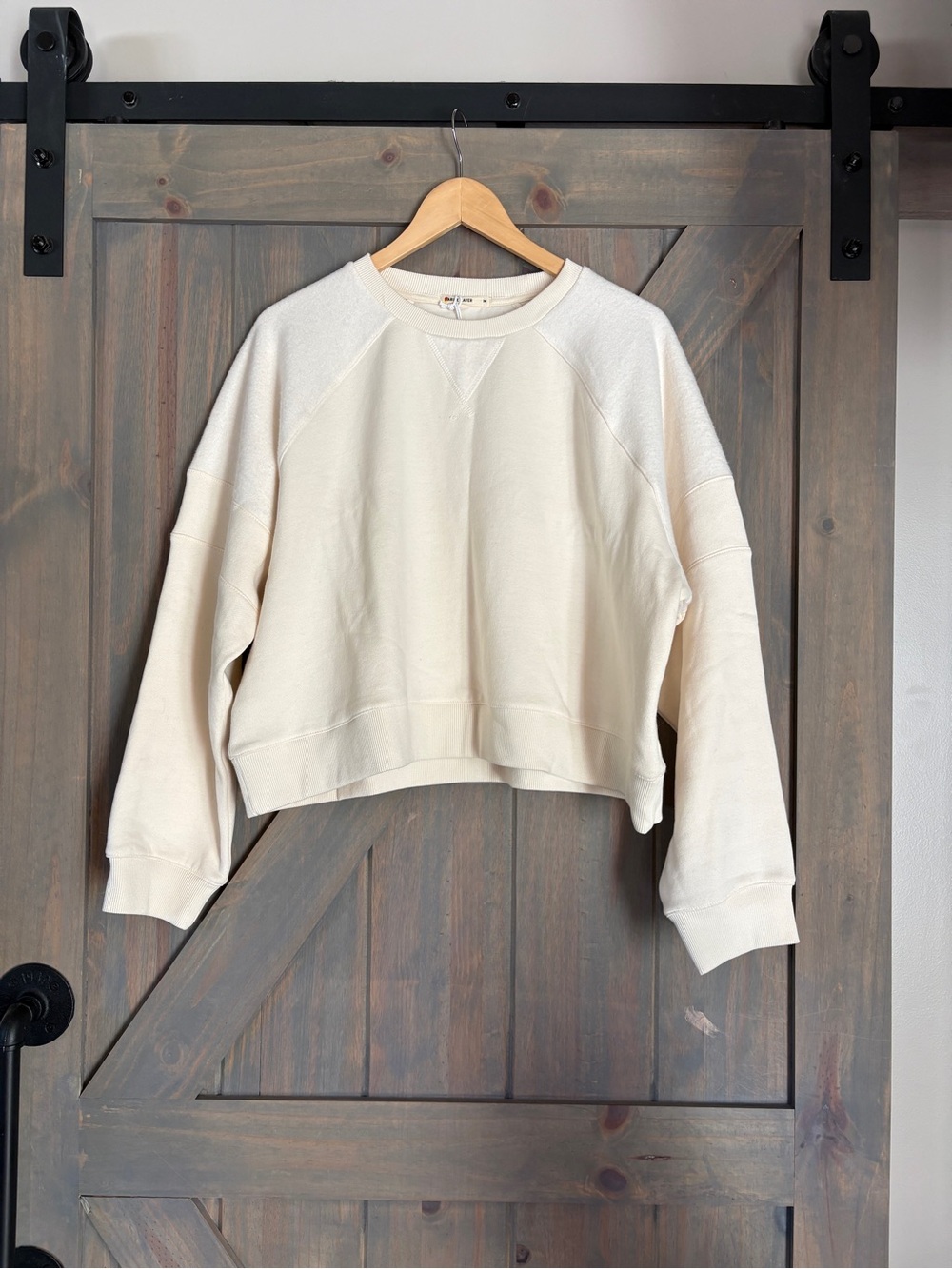 Women’s Marine Layer Cloud 9 Ivory Crewneck Sweatshirt
